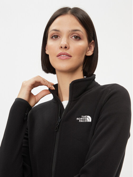 The North Face The North Face Fleecejacke Glacier NF0A855O Schwarz Regular Fit