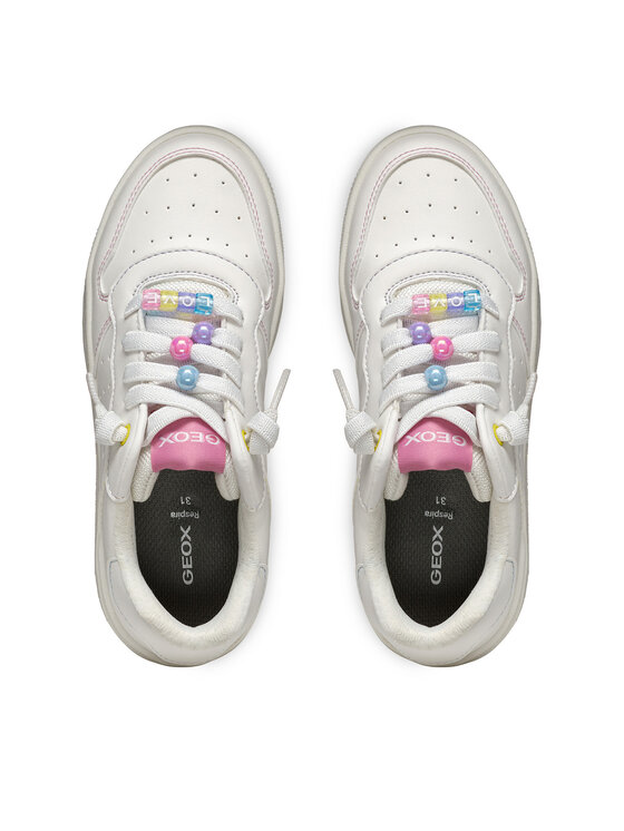 Geox Geox Sneakers J Washiba J45HXD 54 C0406 S Bianco