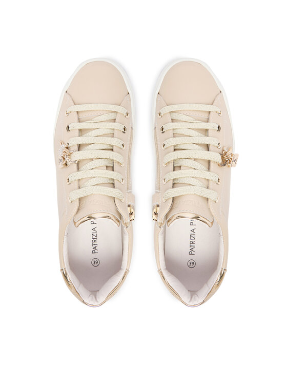 Patrizia Pepe Patrizia Pepe Sneakersy PPJ900.22 Beżowy