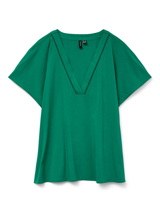 Vero Moda Vero Moda Majica Bella 10327551 Zelena Regular Fit