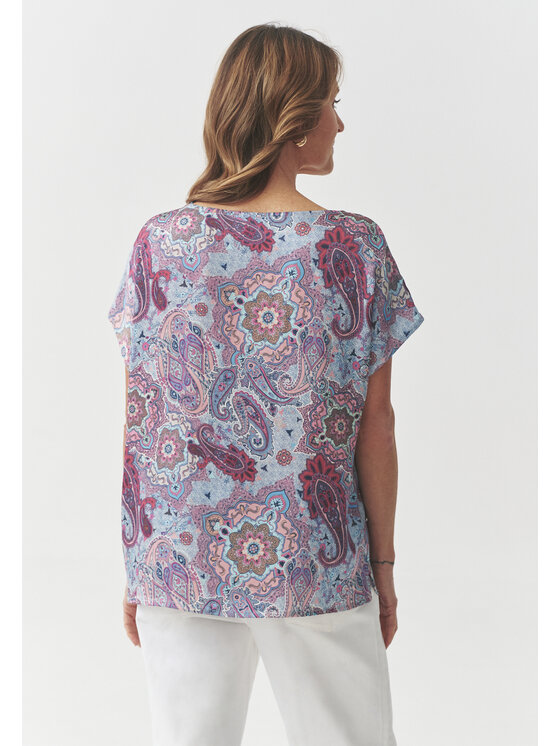TATUUM TATUUM Bluzka OMA Kolorowy Loose Fit