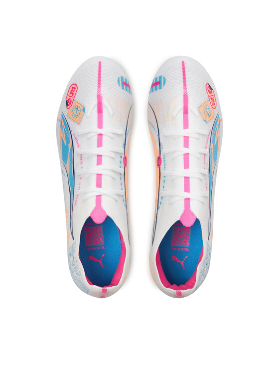 Puma Scarpe da calcio ULTRA 5 MATCH VOL. UP FG AG 108064 01 Bianco Modivo