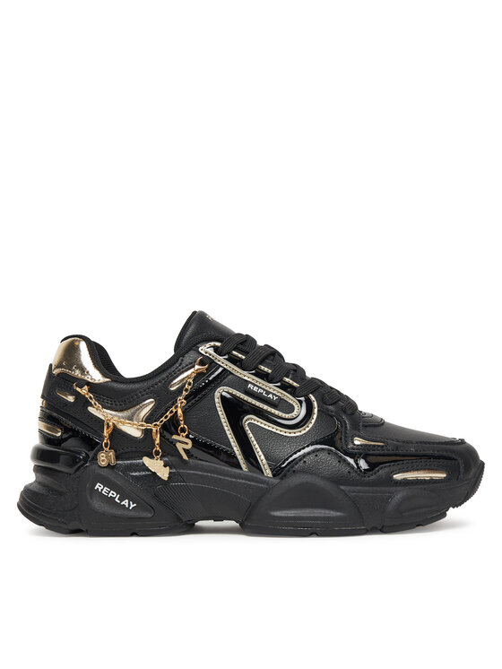REPLAY REPLAY Sneakersy GWS9N .000.C0013L Czarny