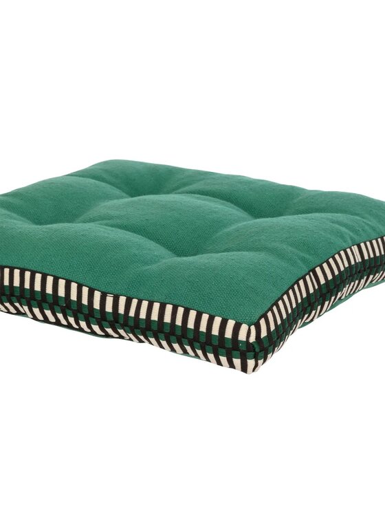 MIAhome MIAhome Poduszka na krzesło cedrowo zielona Malakite 38x38 cm Zielony