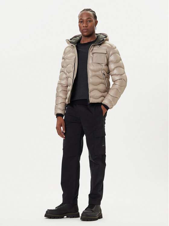 Blauer Blauer Μπουφάν μεταβατικό 25WBLUC02080 Μπεζ Regular Fit