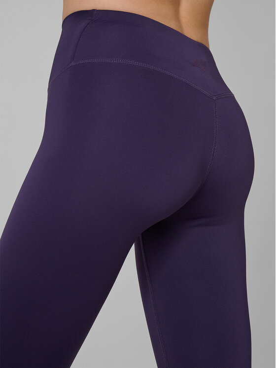 4F 4F Legginsy MULTI ACTIVE Fioletowy Slim Fit