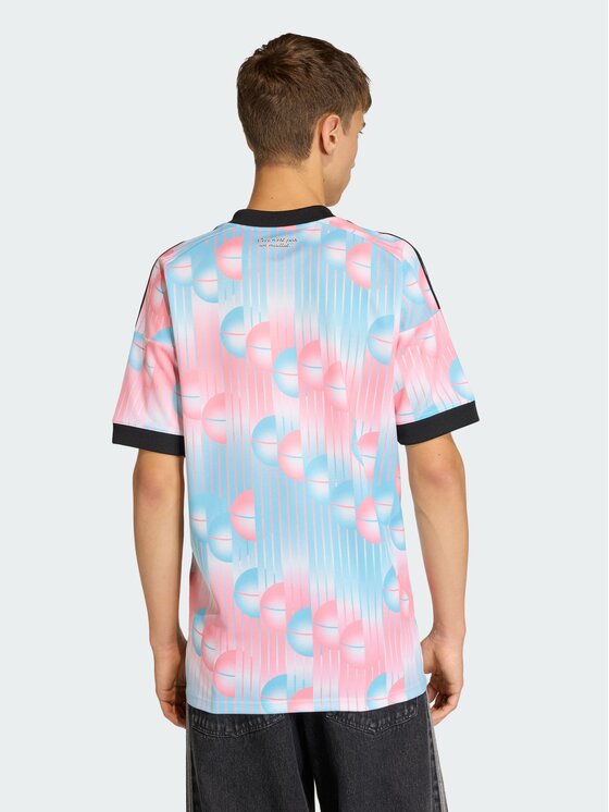 adidas adidas Koszulka techniczna 162235 Niebieski jasny Slim Fit