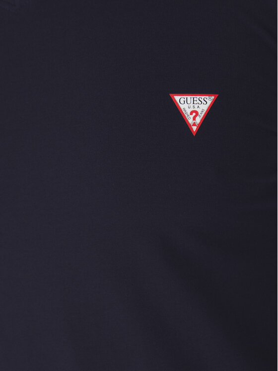 Guess Guess Longsleeve M2YI08 J1314 Cиній Slim Fit