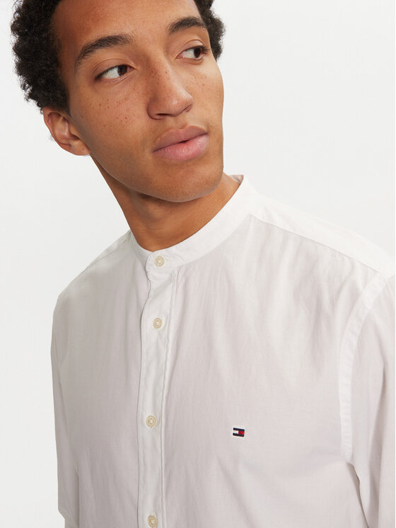Tommy Hilfiger Tommy Hilfiger Koszula MW0MW30494 Biały Regular Fit