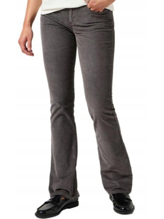 Wrangler Wrangler Jeansy Bootcut Szary Bootcut Fit
