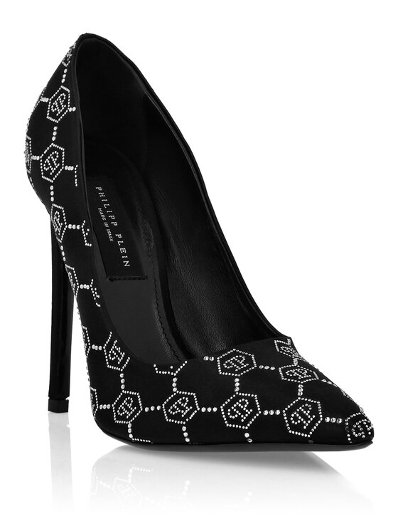 Czółenka PHILIPP PLEIN, Rozmiar 39, Czarne, 11507