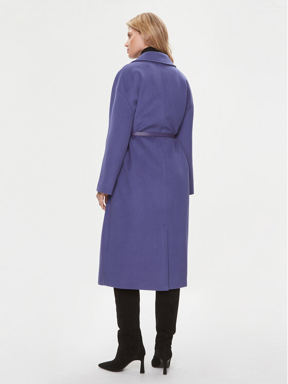 Imperial Imperial Παλτό μεταβατικό KH36GID Μπλε Oversize