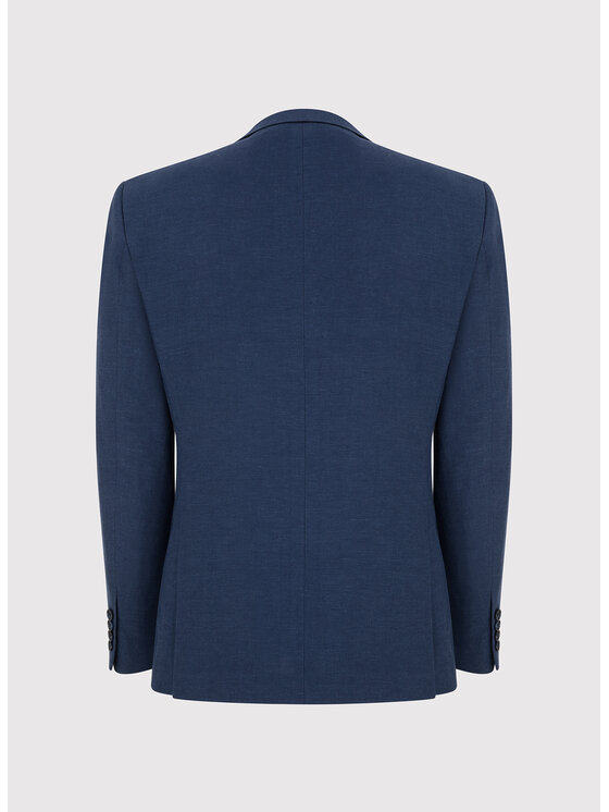 Pako Lorente Pako Lorente Marynarka P24SF-3X-020 Granatowy Slim Fit