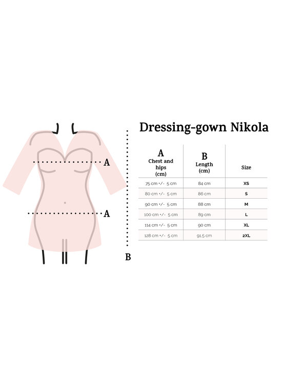 DKaren Lingerie DKaren Lingerie Szlafrok Nikola Czarny