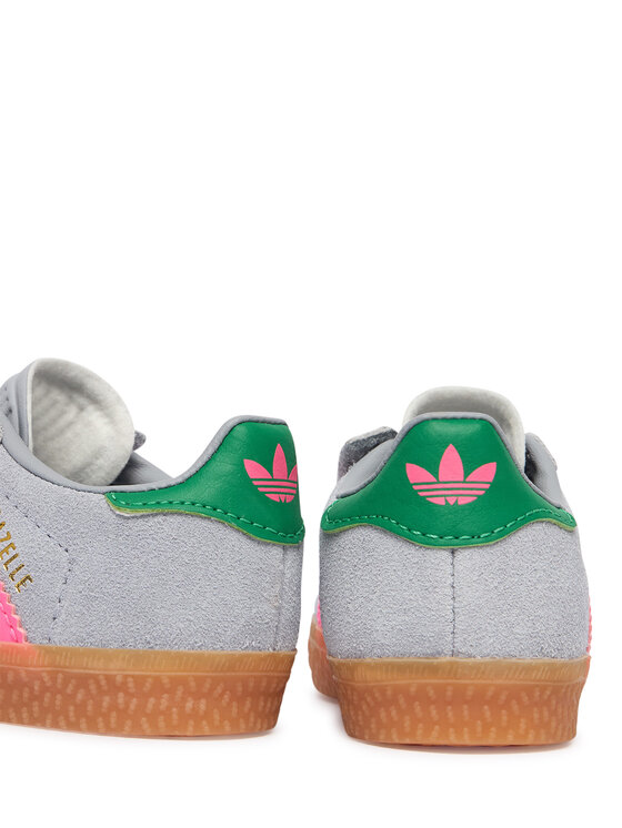 adidas adidas Sneakersy Gazelle Comfort Closure Elastic Laces IH6477 Šedá