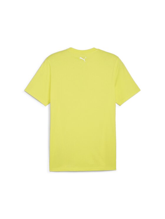 Puma Puma T-Shirt 623805 Żółty Regular Fit