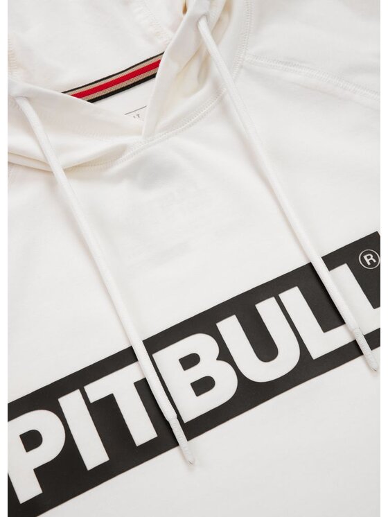 PITBULL PITBULL Longsleeve Longsleeve Biały Regular Fit