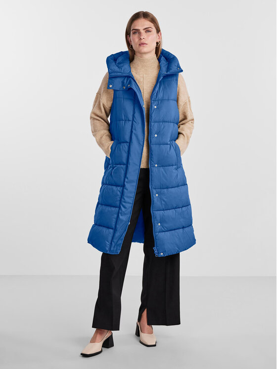 YAS YAS Prsluk 26031872 Plava Regular Fit