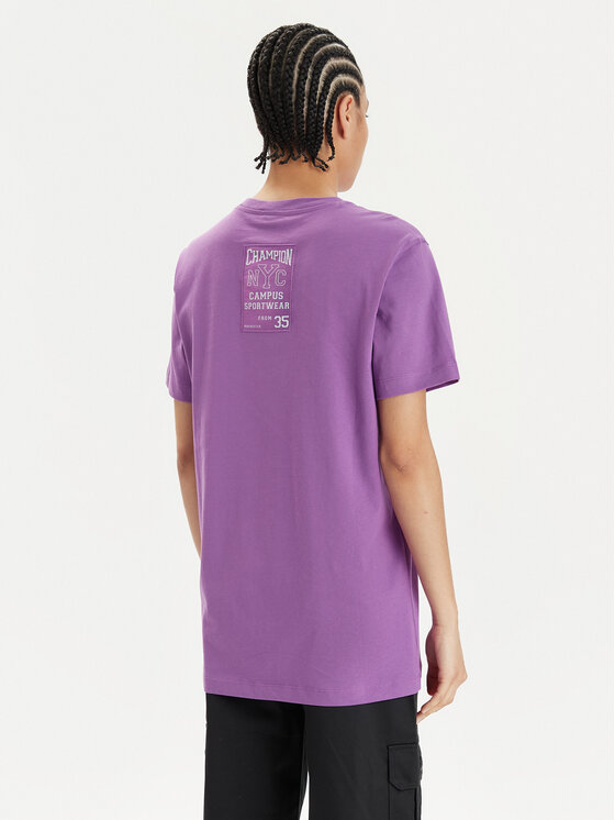 Champion Champion T-shirt 117207 Ljubičasta Oversize