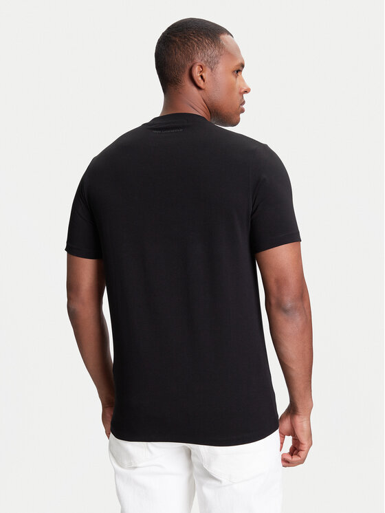 KARL LAGERFELD KARL LAGERFELD T-shirt 755046 553235 Crna Regular Fit