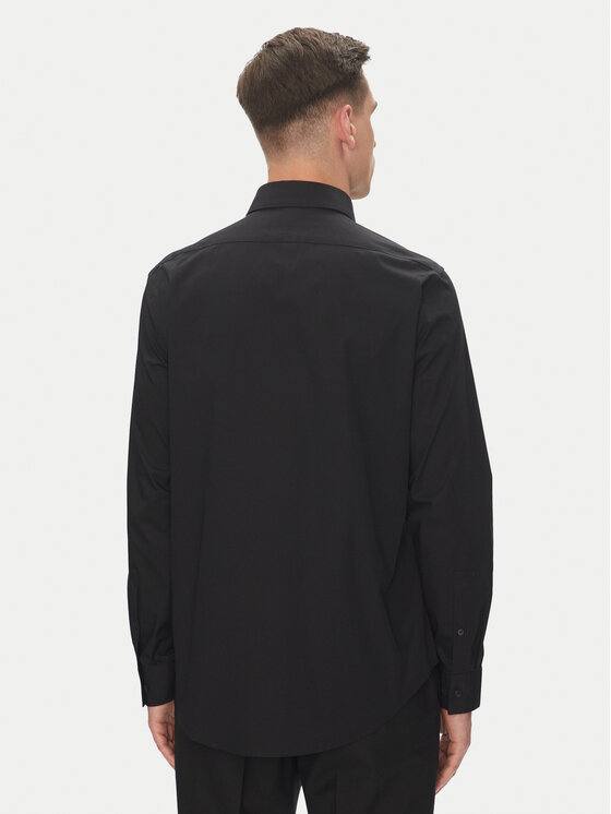 Calvin Klein Calvin Klein Košeľa Essential LV019EU001 Čierna Regular Fit