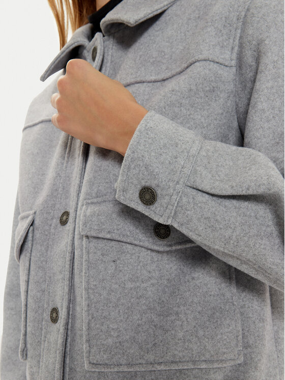 Guess Guess Übergangsjacke W4BL27 WGIX2 Grau Regular Fit