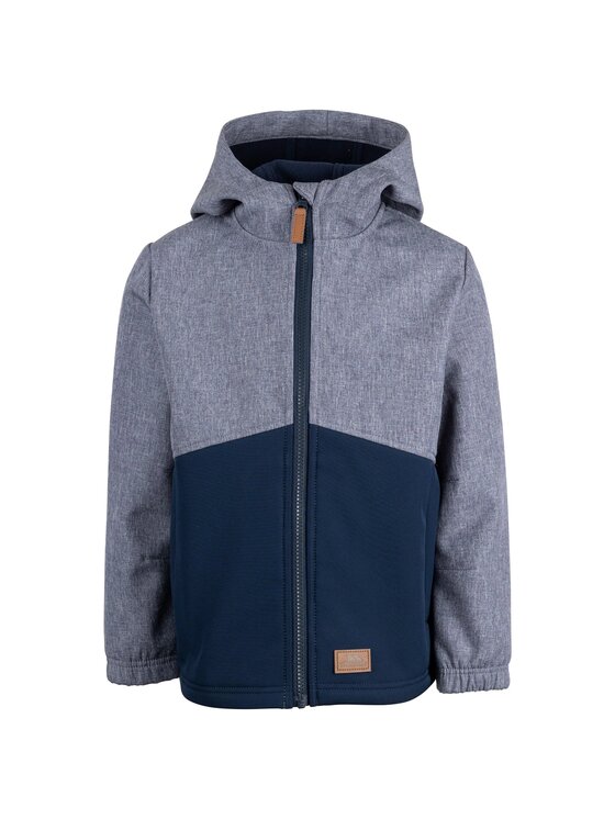 Trespass Trespass Kurtka softshell Hanbury Granatowy Long Fit