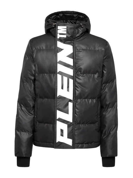 PHILIPP PLEIN PHILIPP PLEIN Kurtka puchowa 361 Czarny Regular Fit