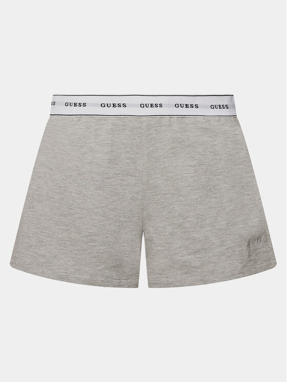 Guess Guess Kratke pidžama hlače O4GD02 KBS91 Siva Loose Fit