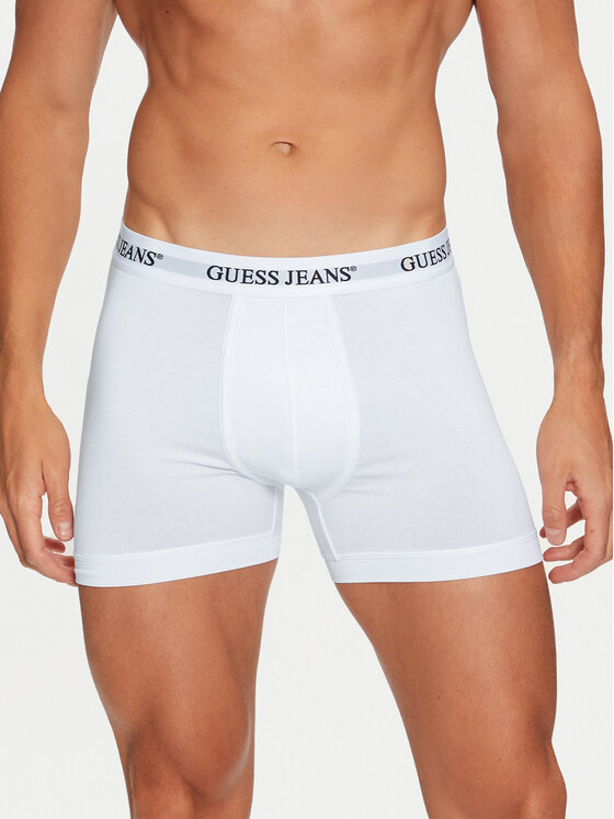Guess Jeans Guess Jeans Набір з 3 пар боксерів M4BZ45 K6YW1 Білий