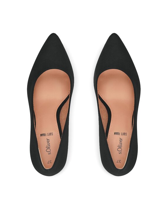 s.Oliver s.Oliver Kõrgete kontsadega 5-22411-42 Must