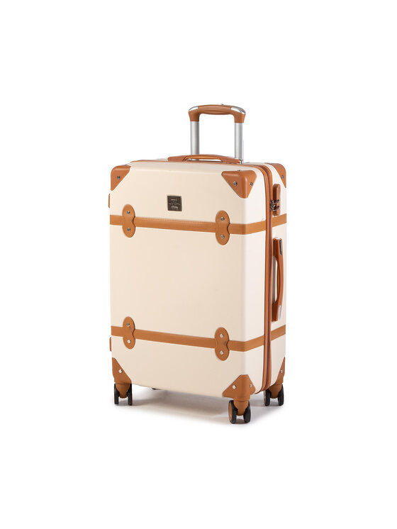 Valigia rigida media T5506-3 Beige