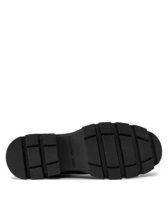 Calvin Klein Calvin Klein Členková obuv Chunky Combat Chelsea Mg YW0YW01495 Čierna