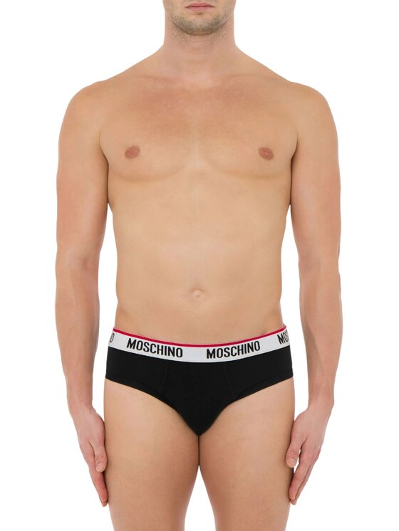 MOSCHINO MOSCHINO Set di slip classici 3pack Moschino black Nero