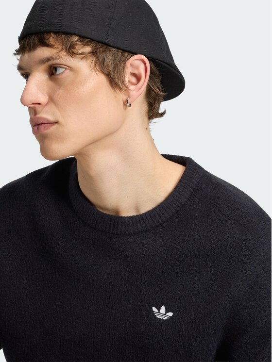 adidas adidas Sweater Trefoil Essentials KS4891 Fekete Regular Fit