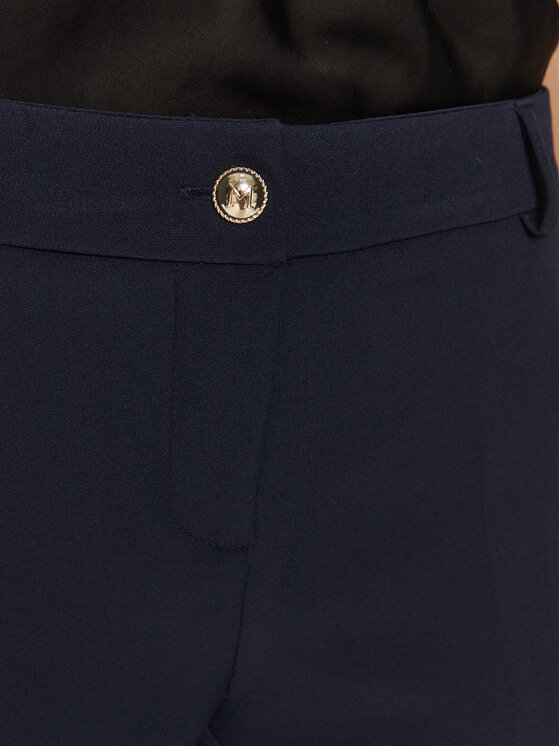 Maryley Maryley Hlače 24IB52Z/M19/43BL Tamnoplava Regular Fit
