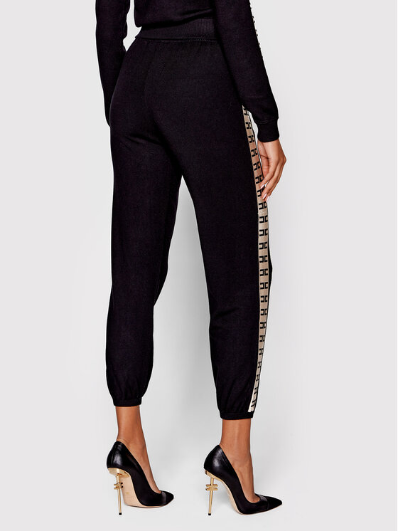 Elisabetta Franchi Elisabetta Franchi Sporta bikses KP-21S-21E2-V310 Melns Regular Fit