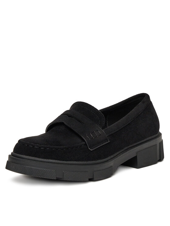 DeeZee DeeZee Loafersy LZP01 Czarny