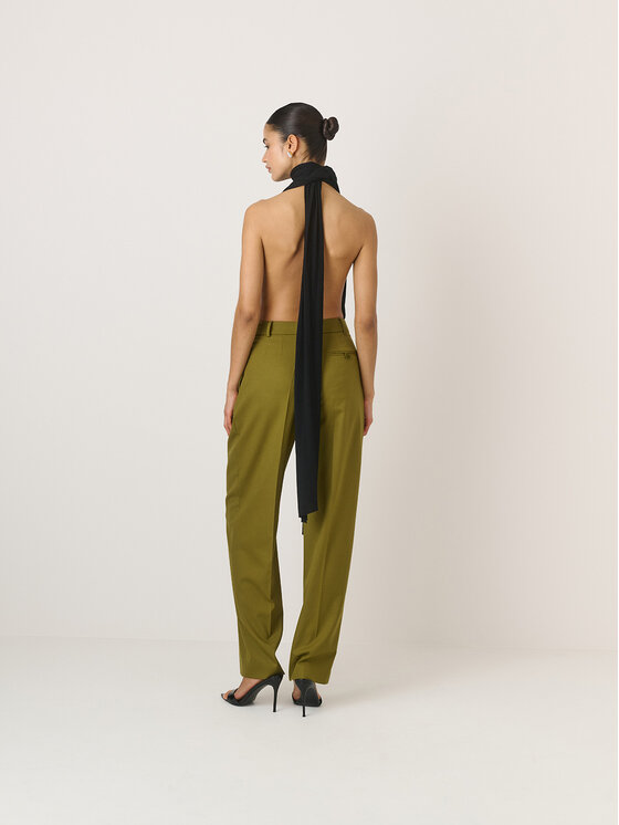 La Mania La Mania Pantaloni da tuta COLIN Verde Classic Fit