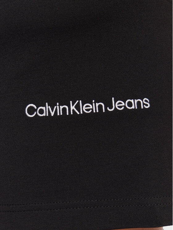 Calvin Klein Jeans Calvin Klein Jeans Top J20J220788 Czarny Slim Fit