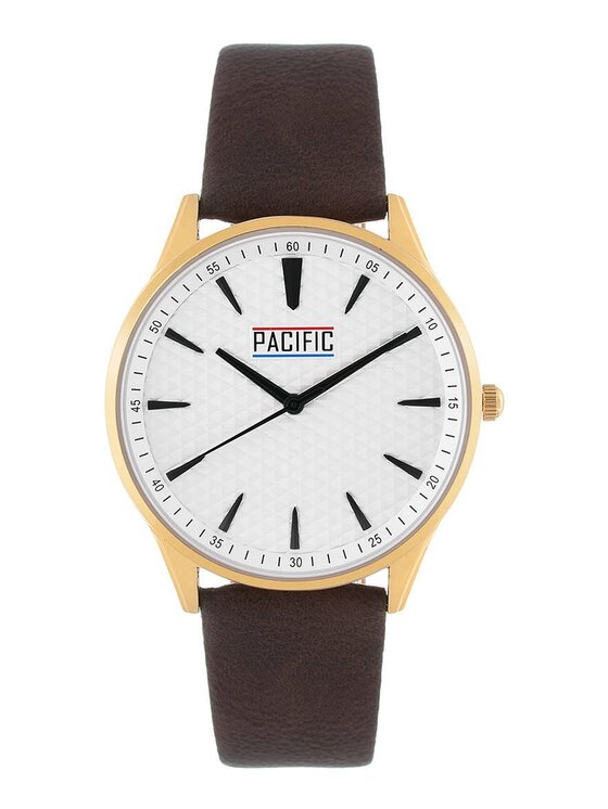 Pacific Pacific Zegarek PC00456 Brązowy