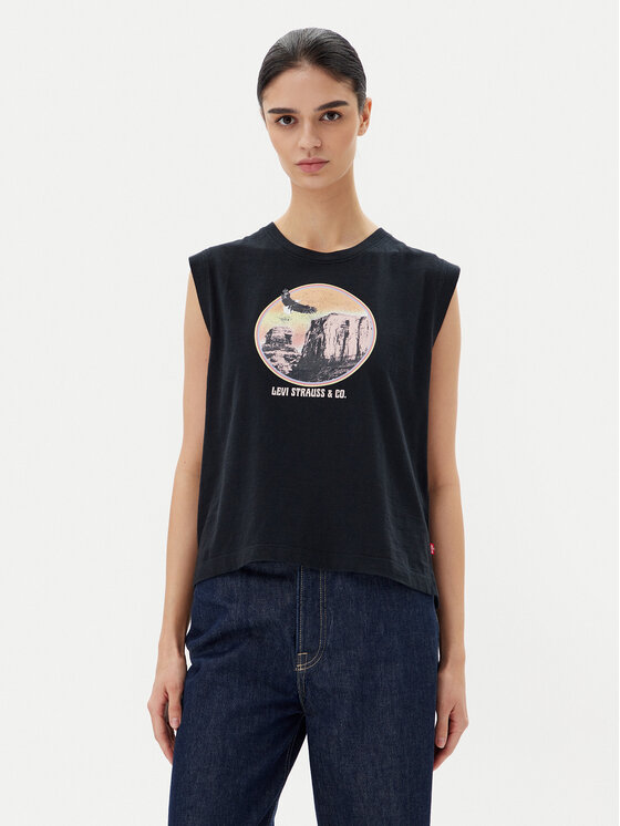 Levi's® Levi's® Halenka Graphic 001MW-0003 Černá Standard Fit
