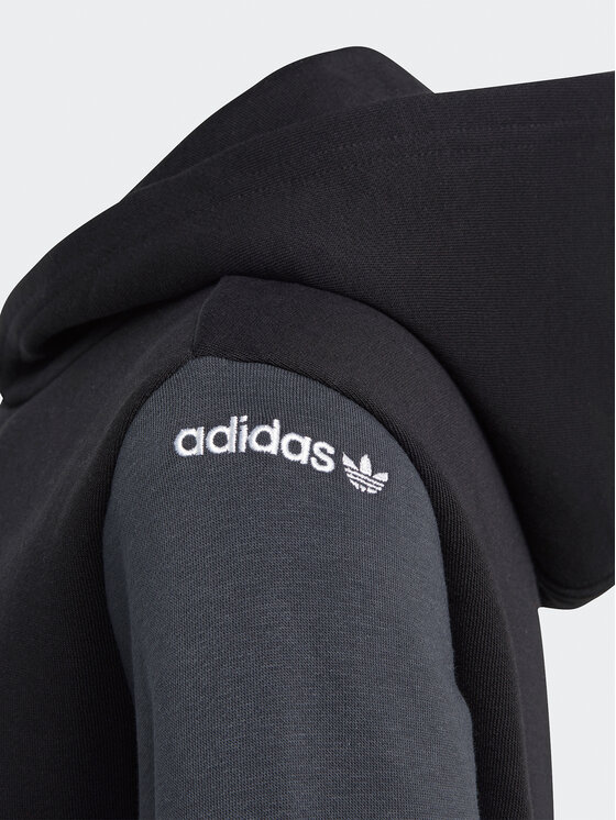 Felpa Adicolor Hoodie IC6228 Nero Regular Fit