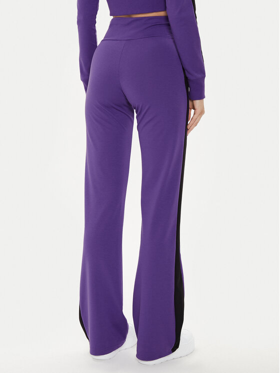 Puma Puma Teplákové kalhoty DUA LIPA 536629 Fialová Slim Fit