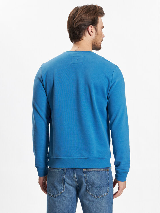 Felpa B-Andy M01045-S23 Blu Regular Fit
