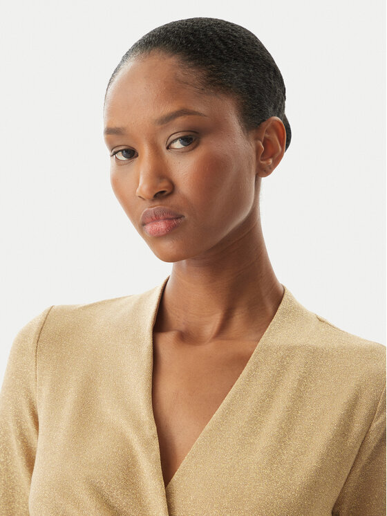 Rinascimento Rinascimento Coctailkleid CFC0122980003 Goldfarben Regular Fit