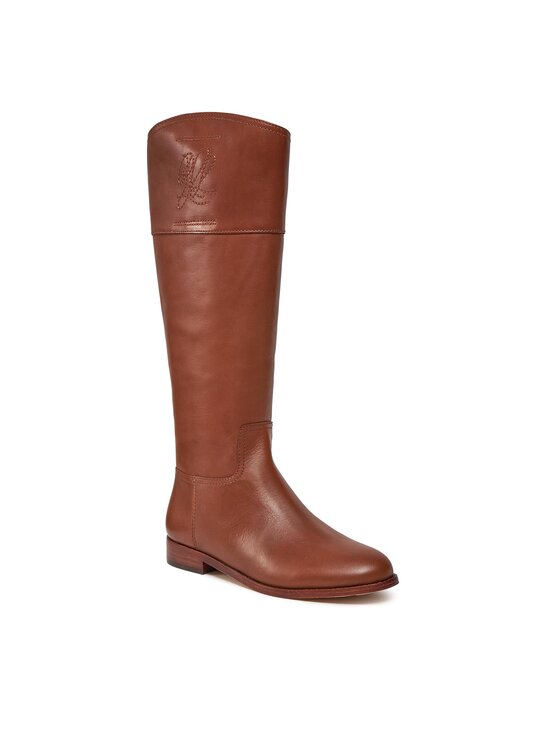 LAUREN RALPH LAUREN Lauren Ralph Lauren Čizme ispod koljena 802915418001 Smeđa