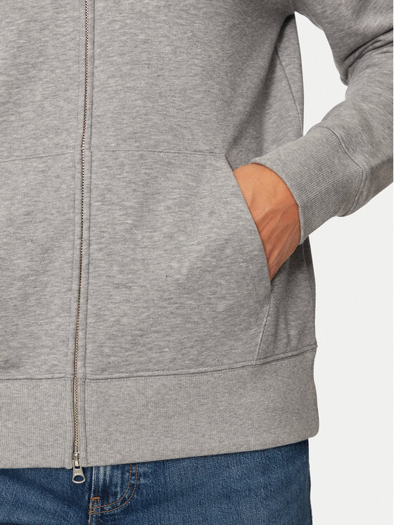 Gant Gant Суитшърт Shield 2008006 Сив Regular Fit
