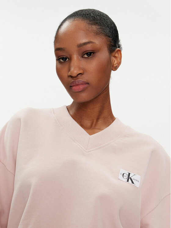 Calvin Klein Jeans Calvin Klein Jeans Bluză J20J223359 Roz Relaxed Fit