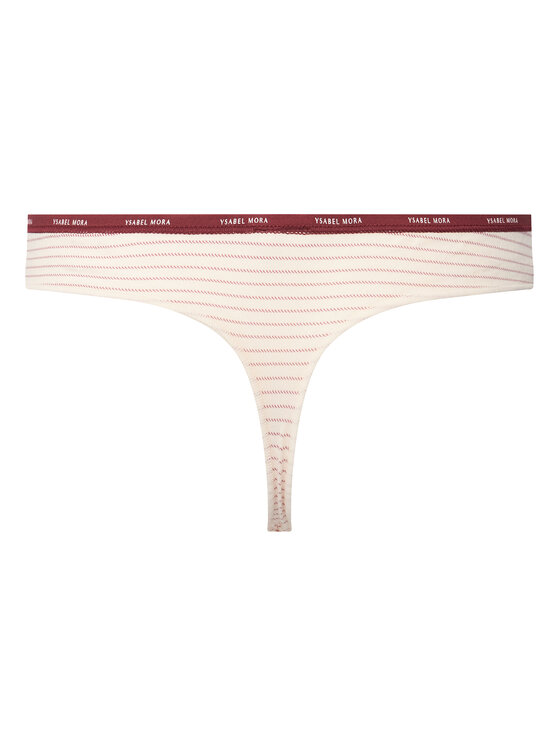 Ysabel Mora Ysabel Mora Stringu komplekts 19007 Bordo